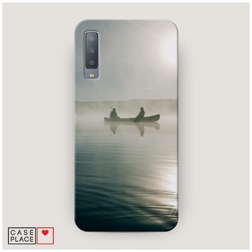 фото Чехол пластиковый samsung galaxy a7 2018 хобби рыбалка 2 case place