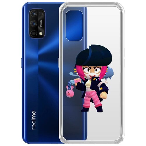 фото Чехол-накладка clear case brawl stars-ужасная биби для realme 7 pro krutoff group