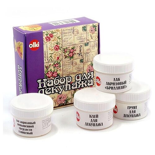 фото Набор для декупажа olki
