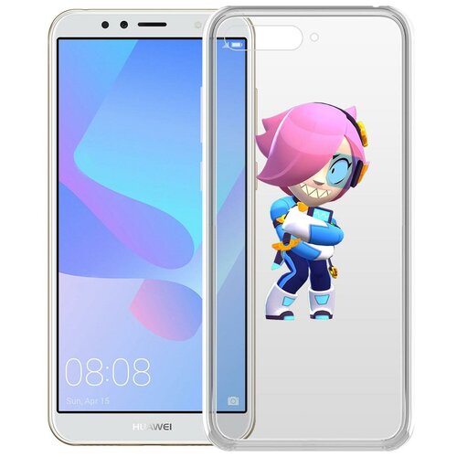 фото Чехол-накладка clear case brawl stars-колетт навигатор для huawei y6 (2018) krutoff group