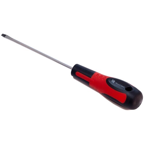 HorsAY Hard Отвертка с плоским шлицем Standard, CrV, двухкомпонентная рукоятка, SL 4х125 0401-062 .