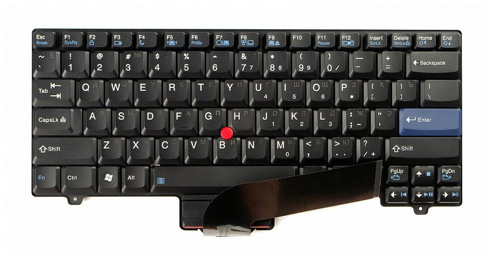 Клавиатура для ноутбука Lenovo ThinkPad SL400 SL400C SL500 Series чёрная с рамкой 2850₽