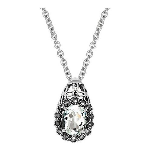 Подвеска ALEXANDRE VASSILIEV, серебро, 925 проба, аметист