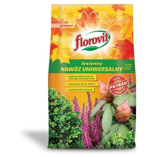 Удобрение Florovit универсальный осенний - 3 кг