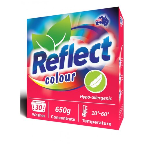 Reflect Colour Стиральный порошок концентрированный для цветных и темных тканей 650 г