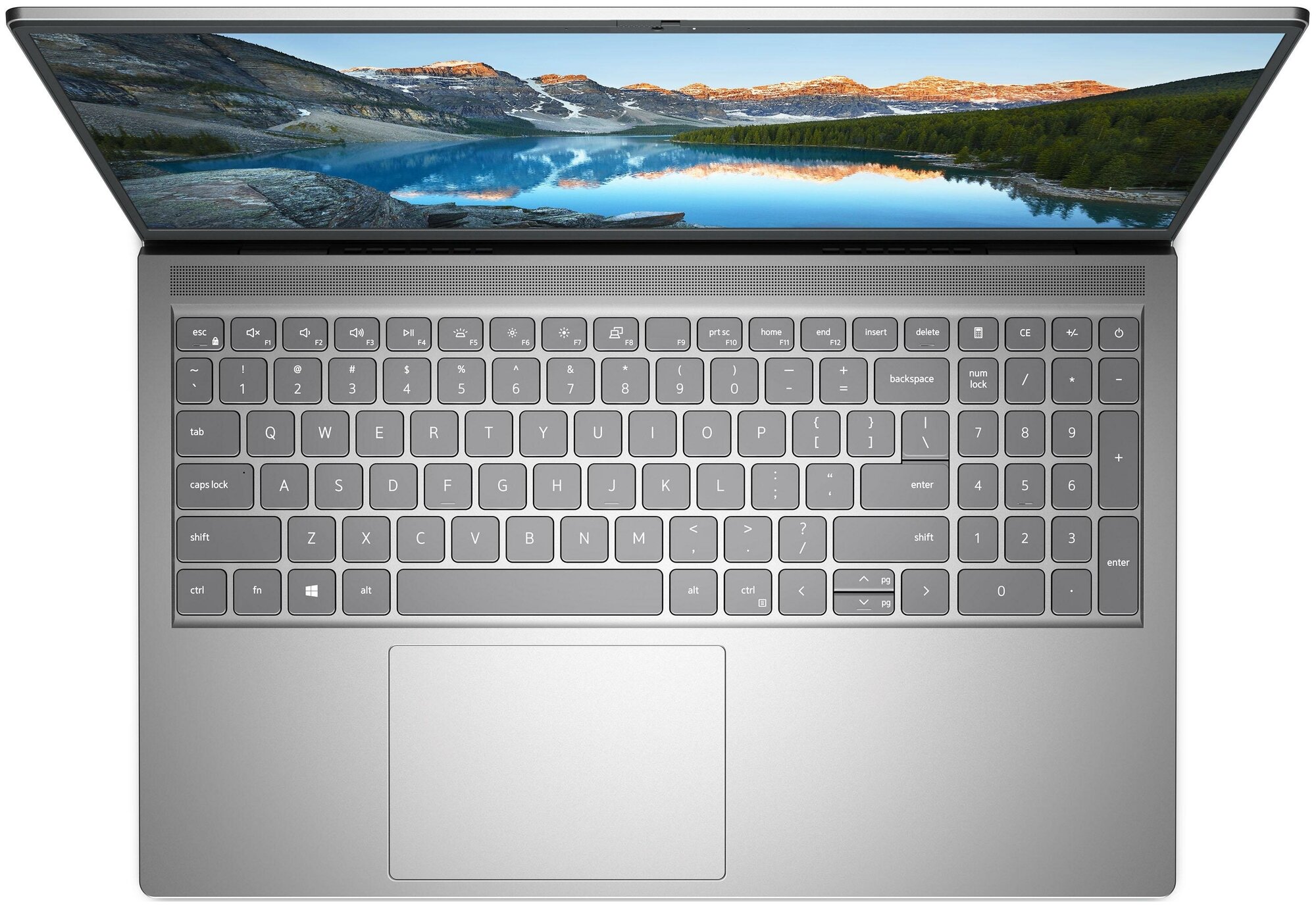 Ноутбук DELL Inspiron 7510-0394 156 1920x1080 Intel Core i7-11800H 27 ГГц 8ГБ 512ГБ SSD NVidia RTX 3050Ti 4Gb Win 10 серебристый