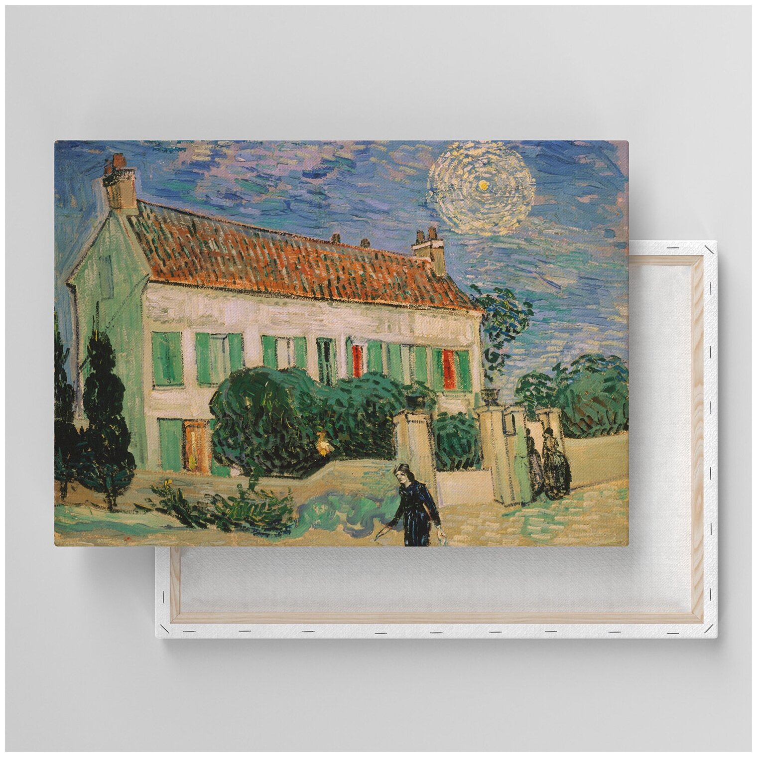 Картина ван гога белый дом ночью