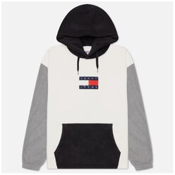 Мужская толстовка Tommy Jeans ABO Polar Color Block Hoodie белый , Размер M