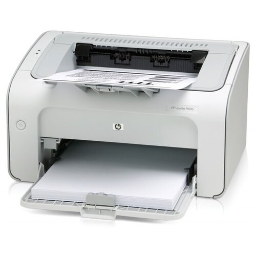 Принтер лазерный HP LaserJet P1005 чб A4 белый 29999₽