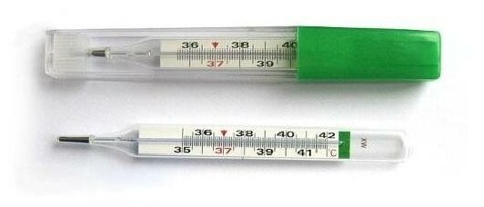 Термометр медицинский безртутный в пластиковом футляре Импекс Мед