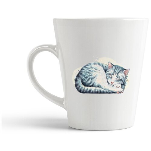 фото Кружка-латте coolpodarok животные кошка