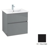 Villeroy&Boch Тумба под раковину, Villeroy&Boch, Verity Line, шгв 605*482*618, цвет-черный матовый, B66400VC