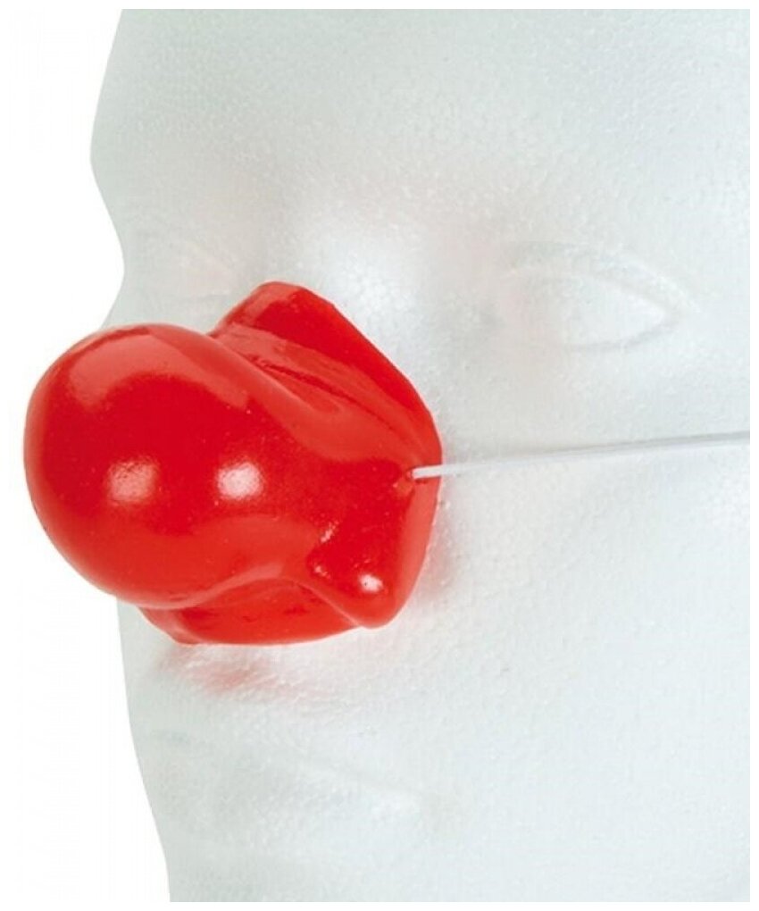 Клоунский нос силиконовый (6104)