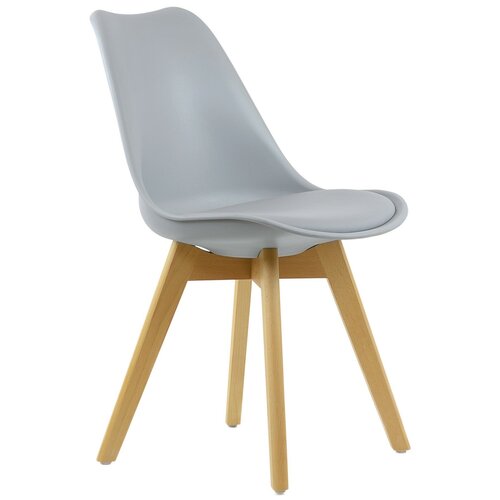 Стул Barneo N-12-2 Sephi PU серый, Eames style