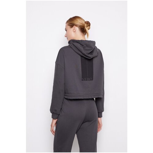 фото Худи с принтом nerolab, графитовый, m