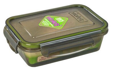 Пищевой герметичный контейнер 500мл 2 шт / ёмкость для сыпучих продуктов / контейнер для еды