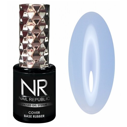 Nail Republic Базовое покрытие Cover Rubber Candy Base, №64, 10 мл, 100 г nail republic базовое покрытие cover rubber candy base 71 10 мл