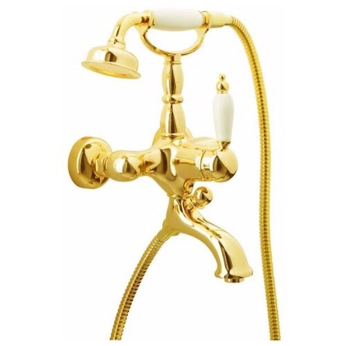 Смеситель Boheme Tradizionale oro 283 для ванны с душем, золото
