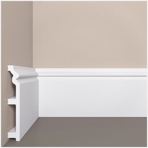 Изображение товара Плинтус напольный ударопрочный bello deco П 9 140х22x2000 мм