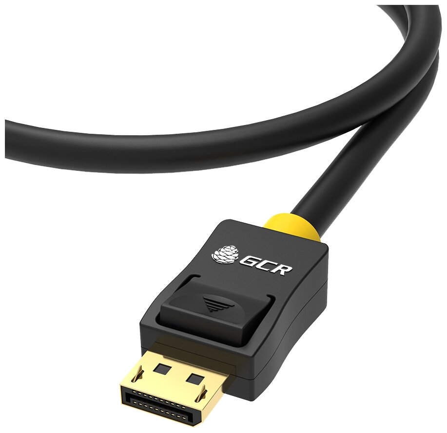 Кабель GCR DisplayPort v1.2 (GCR-DP2DP), 7 м, 1 шт., черный - фотография № 7