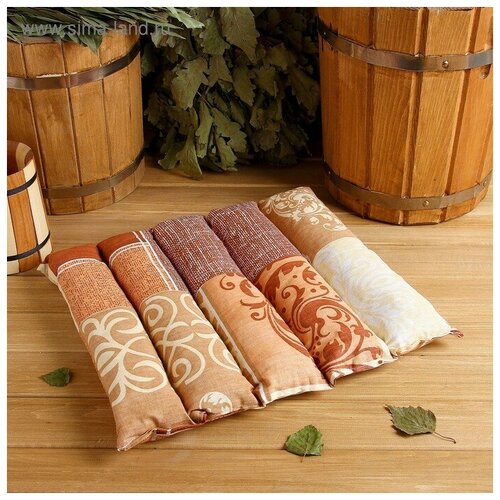 Банный коврик из стружки можжевельника с душицей 1103₽