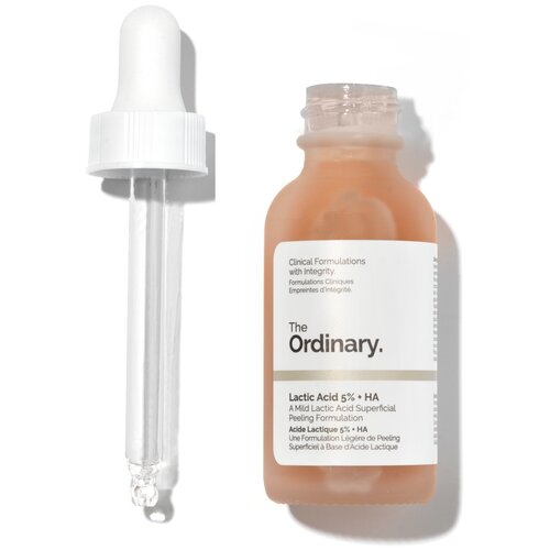 The Ordinary Lactic Acid 5% + HA Пилинг с 5% молочной и гиалуроновой кислотой 30ml