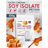 TOP100 Протеин изолят соевого белка со вкусом Соленая кармель 500г