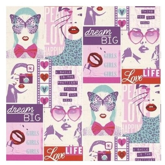 фото Декоративные обои бумажные Rasch 209600 Kids&Teens 2