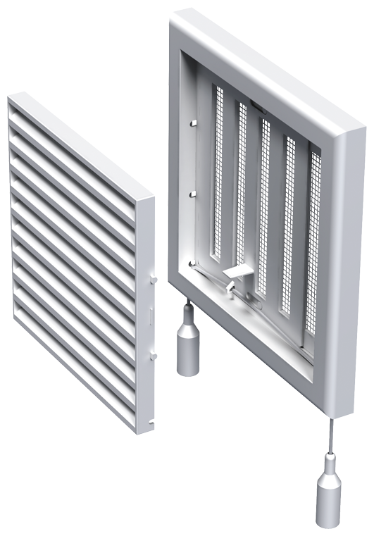 фото Вентиляционная решетка VENTS МВ 120 Рс