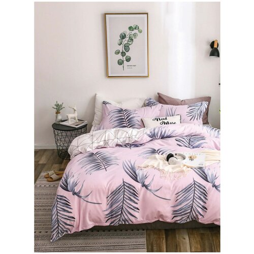 фото Комплект постельного белья dream fly евро 2 наволочки микросатин tango