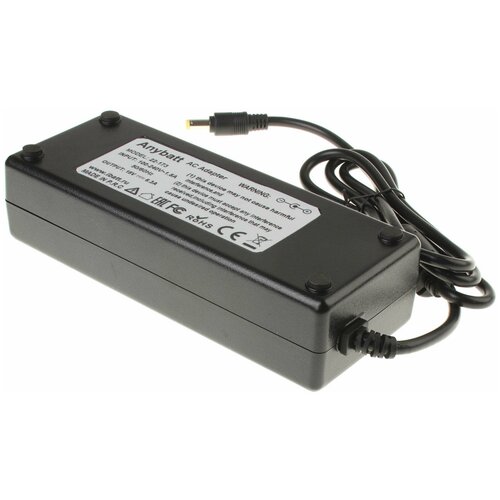 фото Блок питания anybatt 22-u28-173 19v 6,3a, 120w, 5.5*2.5 mm для asus k53sc 90n8lc254w15416013ay, m67a, n75s (i5), n81vf, p31s, pro64j, u53sd, x55vd 90n5oc118w28465843au, x70io, x72v, x7bjf, x82l, z53j, z83t, n53sv, k53sv, k750j, n550jv,