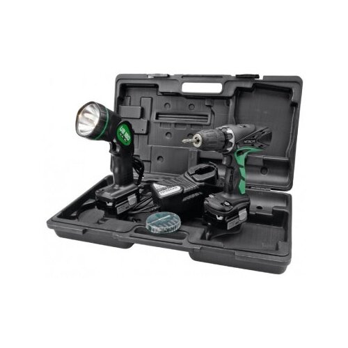 Шуруповерт Hitachi DS14DCL-RA144В2Li-ion 15Ач БЗП13мм 0-450-1250обмин 31Нм 14кг кейс 832000₽