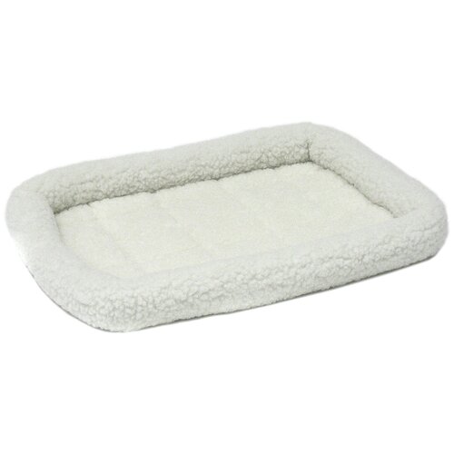 Лежанка для собак и кошек Midwest Pet Bed флисовая белая 55 х 33 см (1 шт)