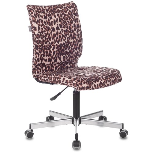 фото Компьютерное кресло бюрократ ch-330m офисное, обивка: текстиль, цвет: леопардовый italia leo