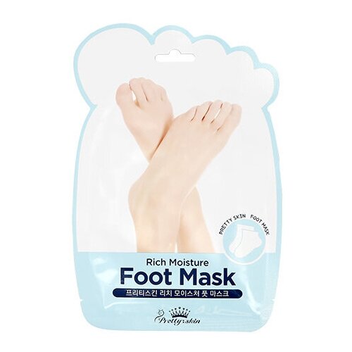 маска носочки pretty skin маска носочки для ног увлажняющая Маска-носочки для ног PRETTY SKIN увлажняющая 16 мл