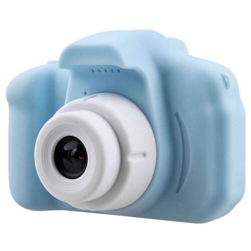 Детский фотоаппарат с функцией записи видео поддержкой карты памяти и 5 встроенными играми шнурок для переноски в комплекте 85000₽