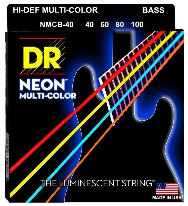 DR Strings NMCB-40 Струны для 4-струнной бас-гитары