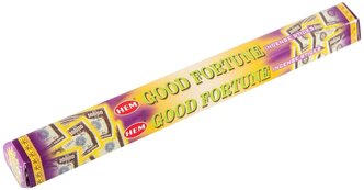 Благовония HEM "Good Fortune" (Везение), 20 палочек