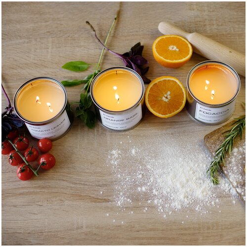 фото Набор ароматических свечей/ свеча итальянская kaori ассорти, 3х450 мл by kaori