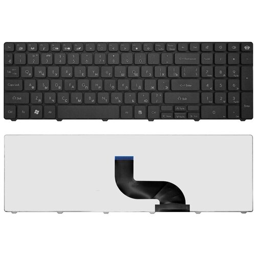 Клавиатура для ноутбука PACKARD BELL TE69KB черная V1 1200₽