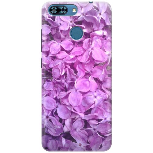 фото Силиконовый чехол на zte blade v9 vita / зте блейд в9 вита с принтом "цветы серени gosso