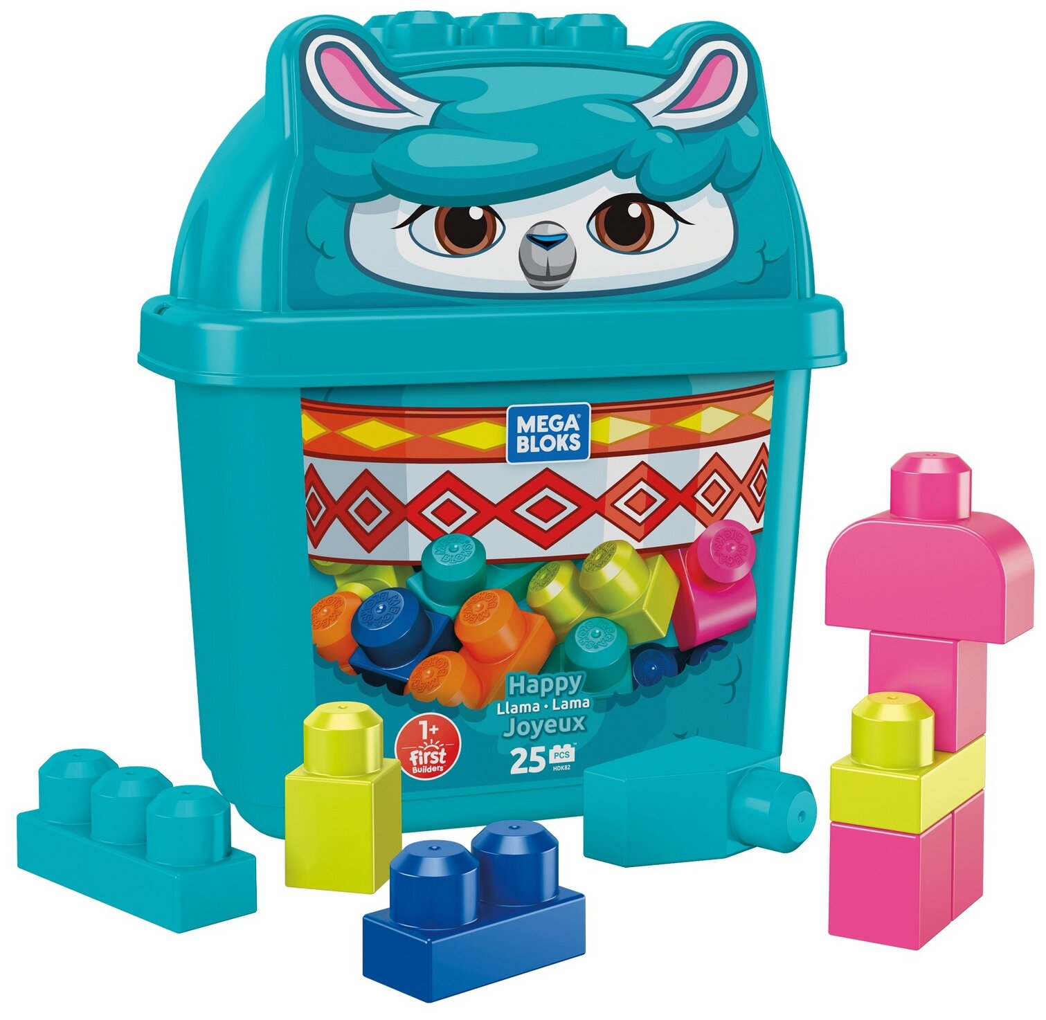Mega Bloks Конструктор Животные - Красная лиса, 25 деталей - фото №2