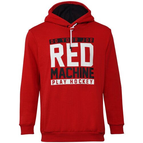 фото Толстовка красная машина, размер xl, красный