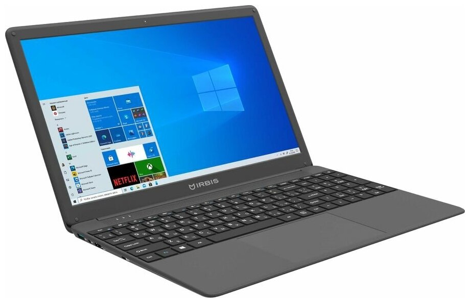 Ноутбук IRBIS NB610 1561920x1080 Intel Core i3 1005G112Ghz8GB HDD 1 TB SSD 128GB Windows 10 Home