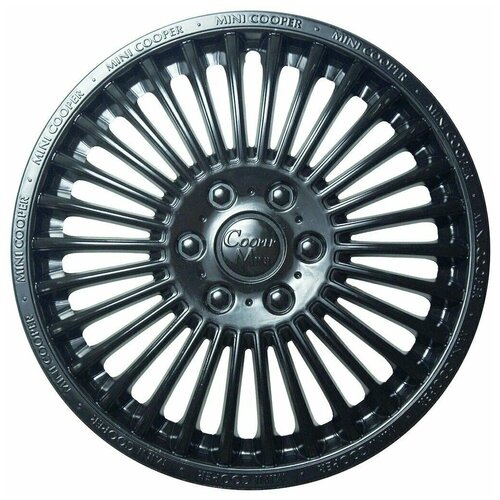 Колпаки мини купер, R15, черный глянец , комплект 4 шт