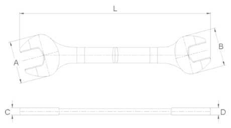 GARWIN PRO GR-OD3032 Ключ рожковый 30х32 мм - фотография № 3