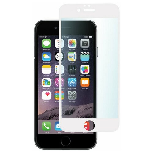 Защитное стекло 3D SG для Apple iPhone 6 / iPhone 6S белое