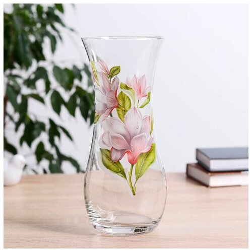 ваза pasabahce flora 25 см стекло Керамикс Ваза FLORA Магнолия 26,5 см