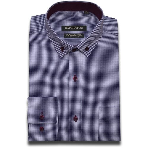 фото Рубашка мужская imperator cortes 44, рос.р-р: 46/s (170-178, 39 ворот)