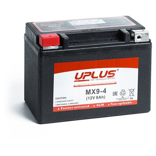 Аккумулятор LEOCH UPLUS Power Sport MX9-4 (YTX9)